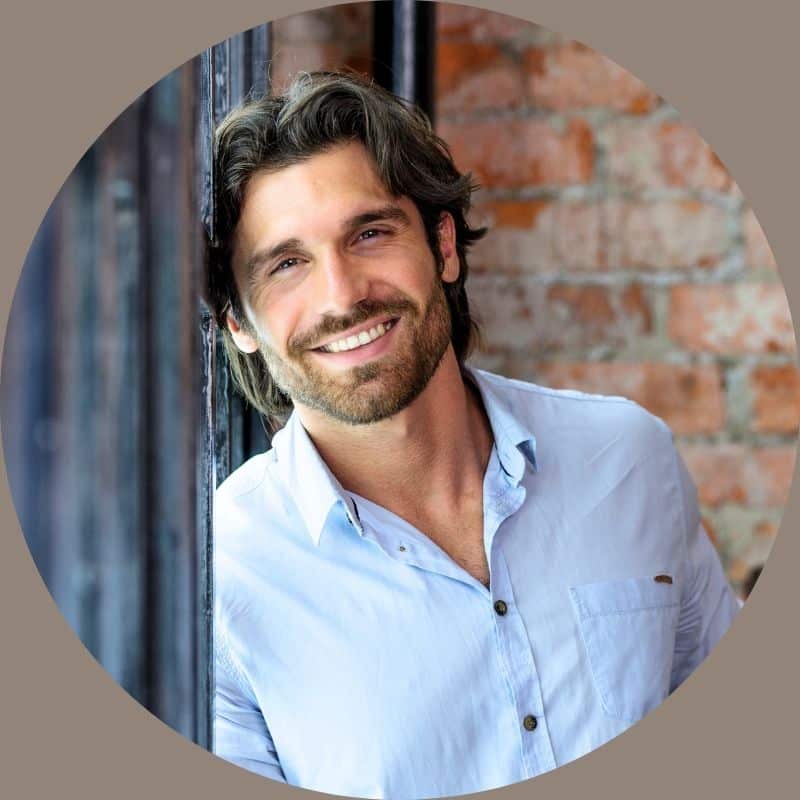 Male guest enjoying luxury facial skincare services at The Knotstop spa in San Diego