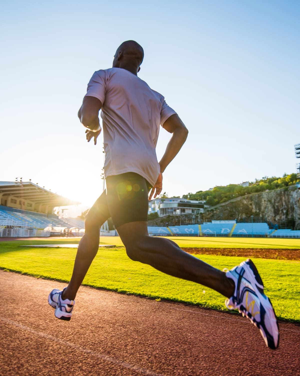Runner outdoors representing running recovery massage at The Knotstop in San Diego