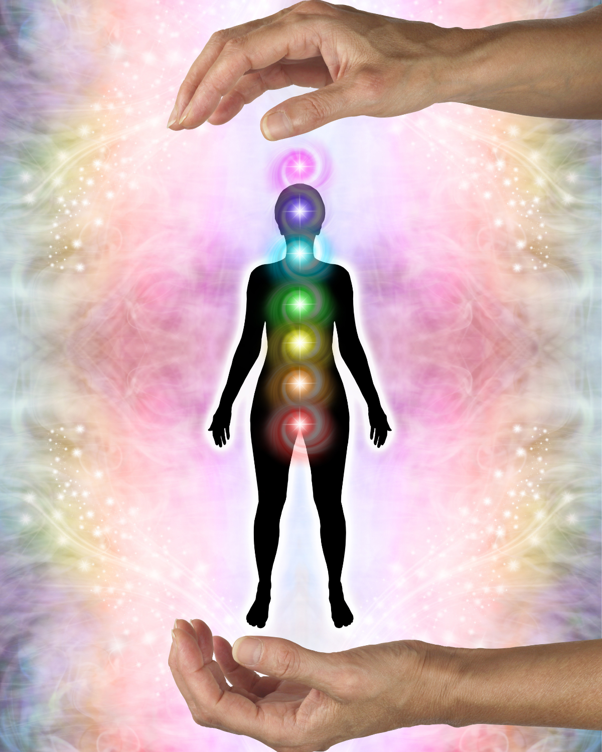 Reiki-inspired energy work incorporated into a massage session at The Knotstop in San Diego
